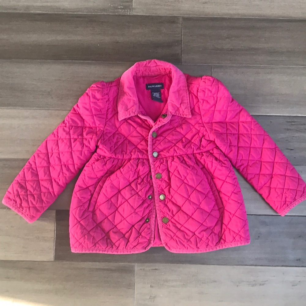 Girls Ralph Lauren quilted spring jacket